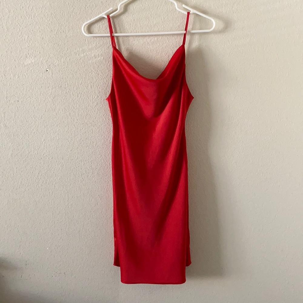 Red dress